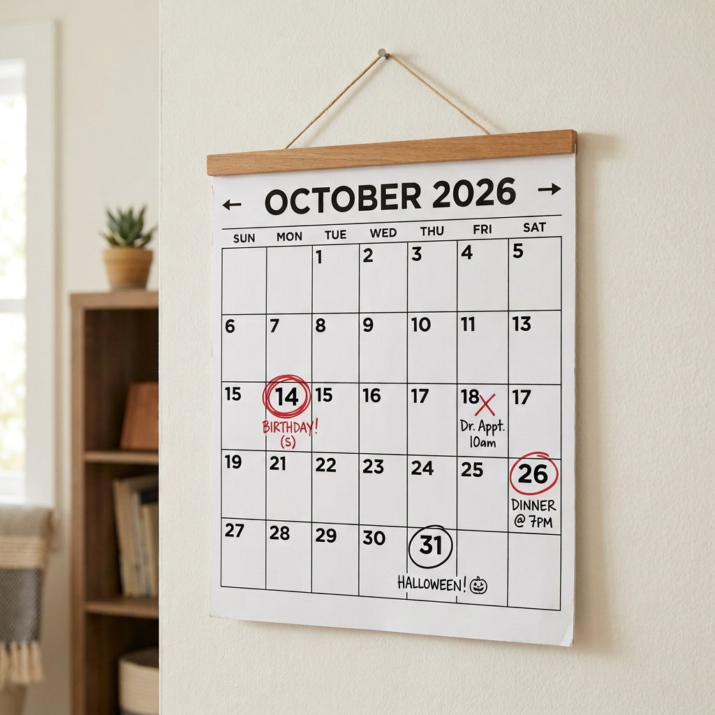 Add 2026 date to calendar