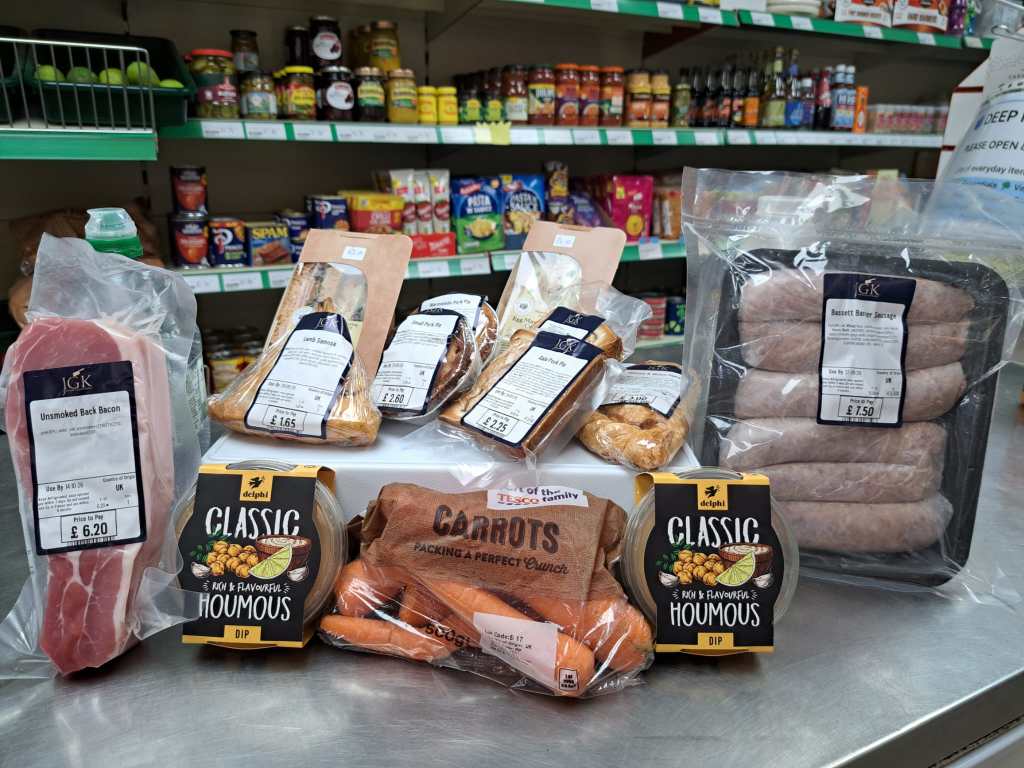 Photograph of fresh deli products