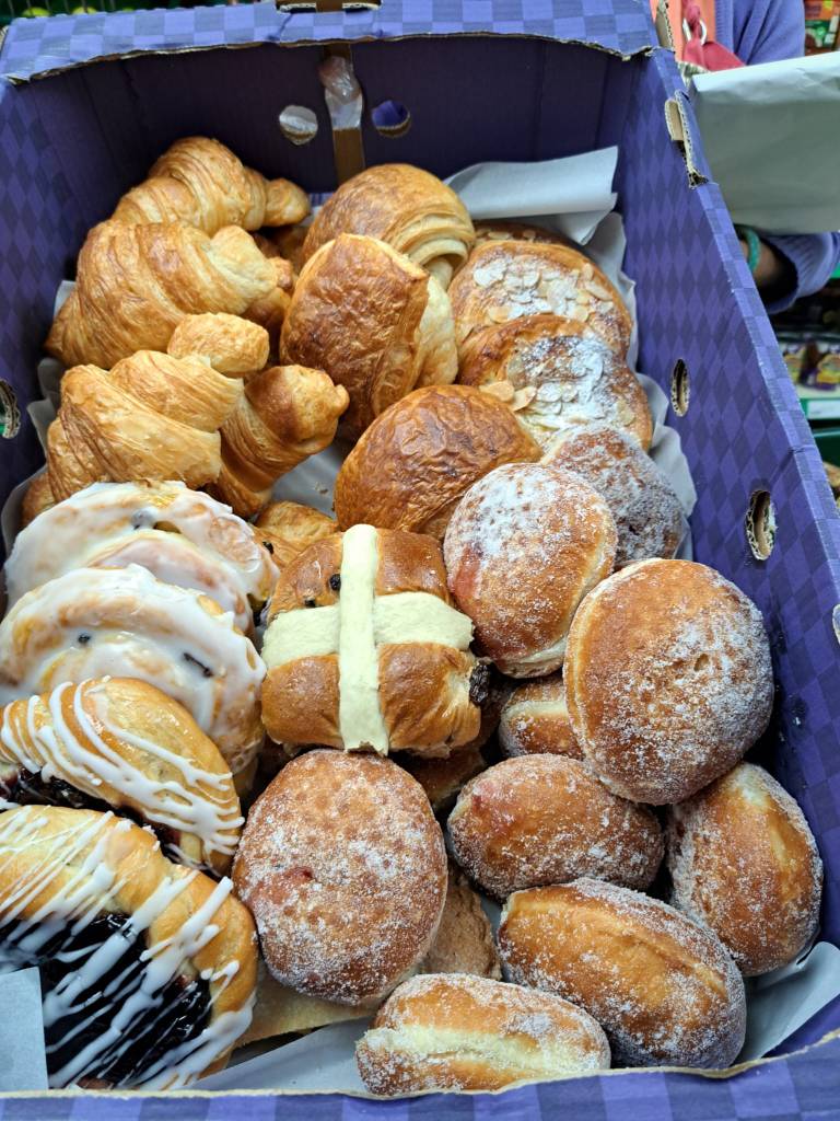 Photograph of fresh pastries