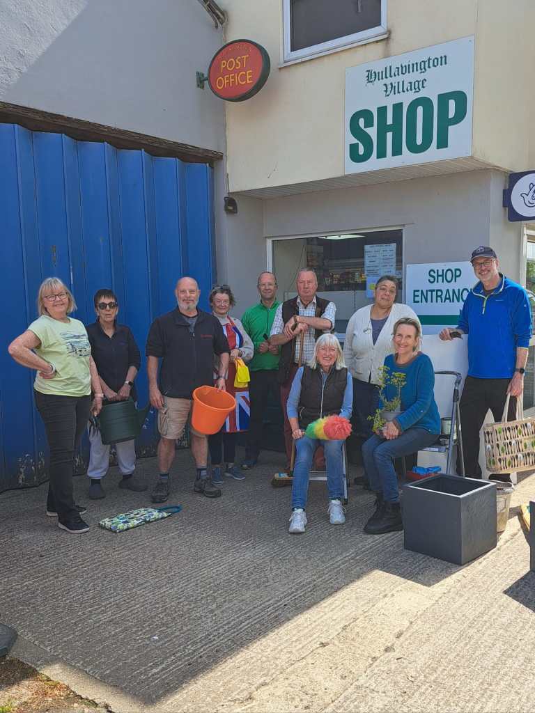 Group photograph of some volunteers